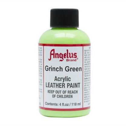 ANGELUS Acrylic Leather Paint Grinch Green | Mollies Make And Create NZ