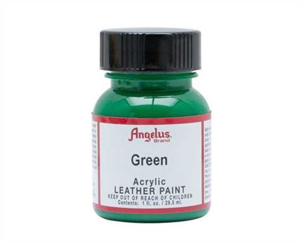 ANGELUS Acrylic Leather Paint Green | Mollies Make And Create NZ