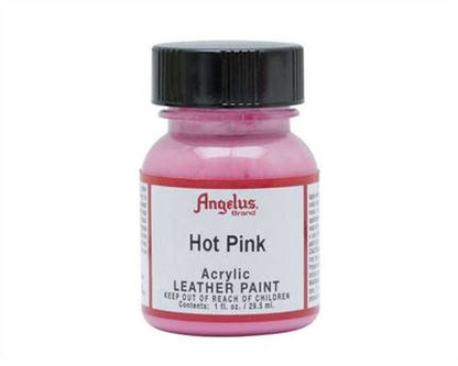 ANGELUS Acrylic Leather Paint Hot Pink | Mollies Make And Create NZ