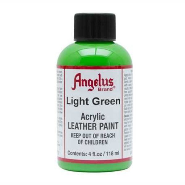 ANGELUS Acrylic Leather Paint Light Green | Mollies Make And Create NZ