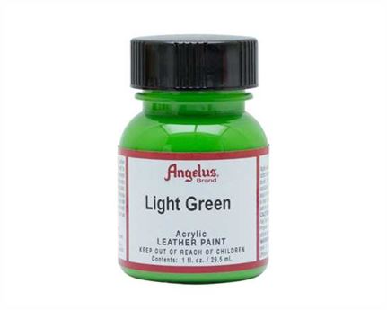 ANGELUS Acrylic Leather Paint Light Green | Mollies Make And Create NZ