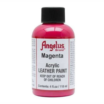 ANGELUS Acrylic Leather Paint Magenta | Mollies Make And Create NZ