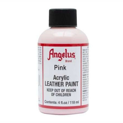 ANGELUS Acrylic Leather Paint Pink 118ml Pink / Mollies New Zealand