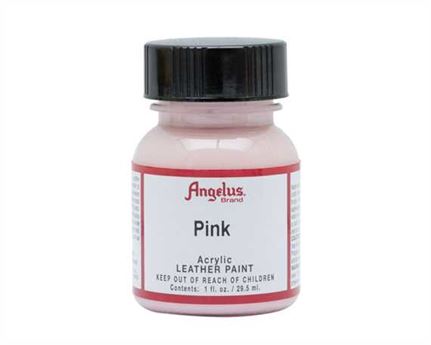 ANGELUS Acrylic Leather Paint Pink 29ml Pink / Mollies New Zealand