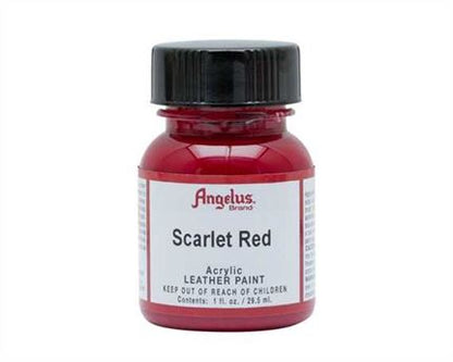 ANGELUS Acrylic Leather Paint Scarlet Red | Mollies Make And Create NZ