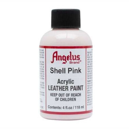 ANGELUS Acrylic Leather Paint Shell Pink | Mollies Make And Create NZ
