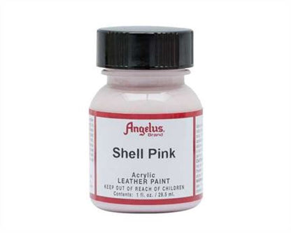 ANGELUS Acrylic Leather Paint Shell Pink | Mollies Make And Create NZ