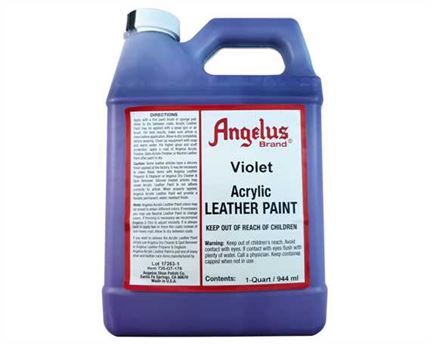 ANGELUS Acrylic Leather Paint Violet | Mollies Make And Create NZ