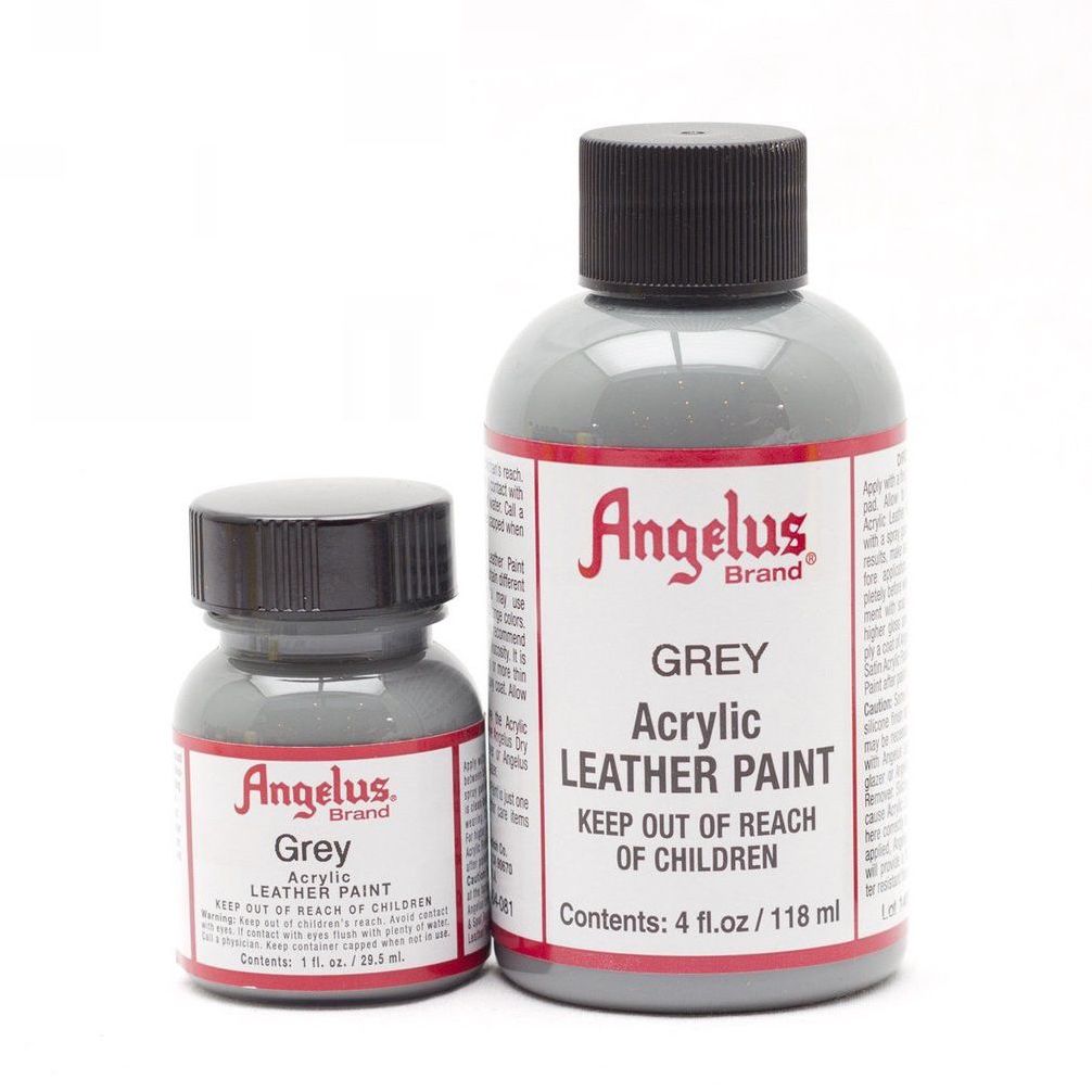 ANGELUS Acrylic Leather Paint Grey | Mollies Make And Create NZ