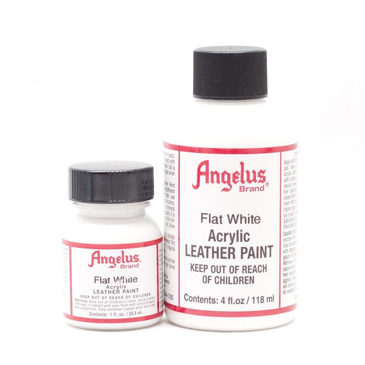 ANGELUS Acrylic Leather Paint Flat White / Mollies New Zealand