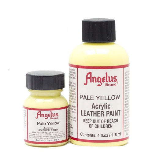 ANGELUS Acrylic Leather Paint Pale Yellow / Mollies New Zealand