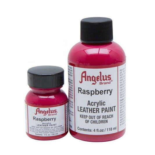 ANGELUS Acrylic Leather Paint Raspberry / Mollies New Zealand