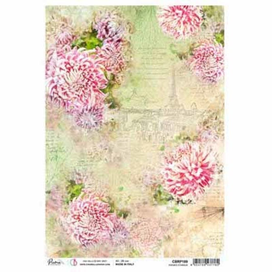CIAO BELLA Rice Paper Poemes d'Amour A4 / Mollies New Zealand