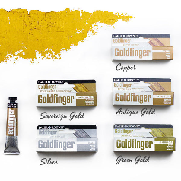 ROWNEY Goldfinger Rub-On Metallic Finish / Mollies New Zealand