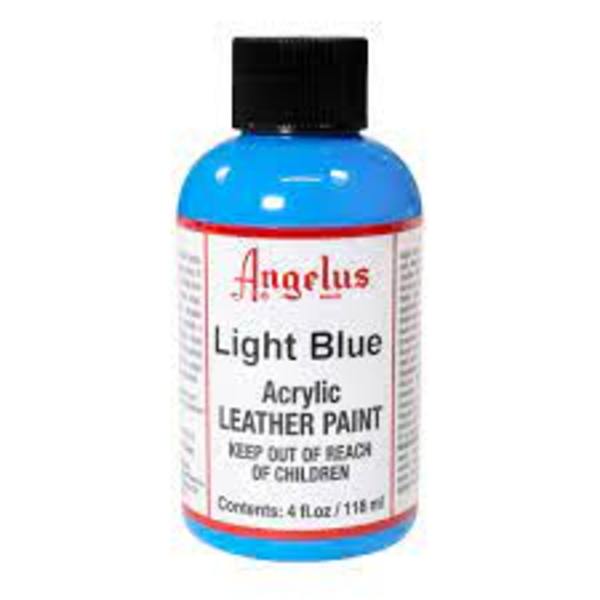 ANGELUS Acrylic Leather Paint Light Blue 118ml Light Blue / Mollies New Zealand