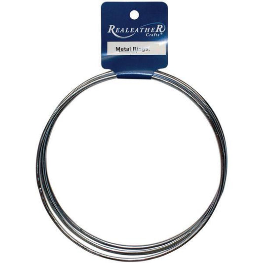 REALEATHER Zinc Metal Rings | Mollies Make And Create NZ