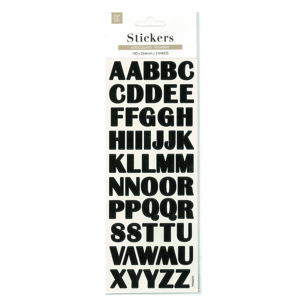 LONGKING Stickers Labels Alphabet | Mollies Make And Create NZ