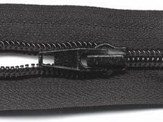 MAKE-A-ZIPPER Heavy duty Black / Mollies New Zealand