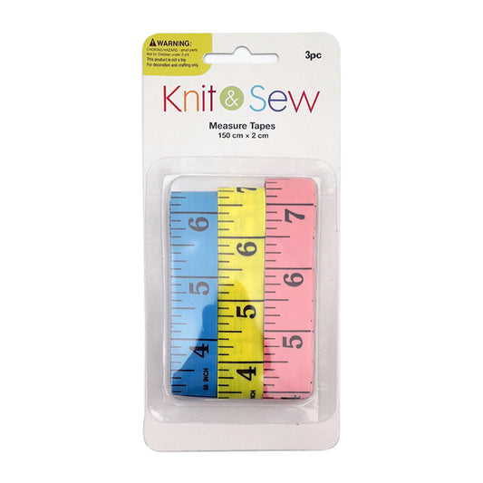 KNIT & SEW Tape Measure | Mollies Make And Create NZ