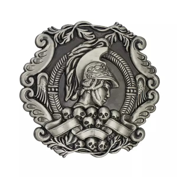 IVAN Trophy Spartan Buckles Antique Tin 38mm (1-1 2") / Mollies New Zealand