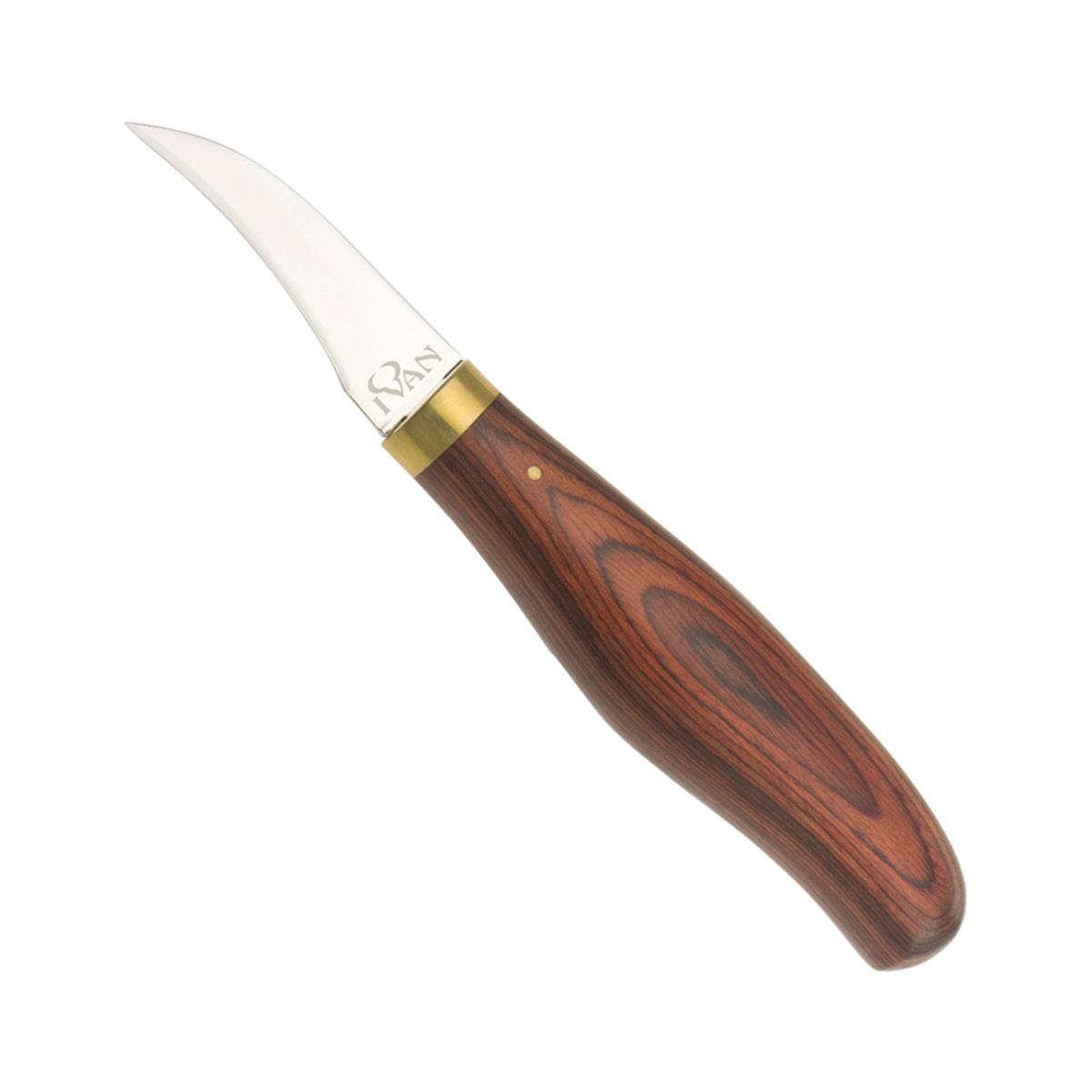 IVAN Leather Trim Knife Curved | Mollies Make And Create NZ
