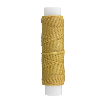 IVAN Waxed Polyester Thread Natural 0.4mm 22.8m / Mollies New Zealand