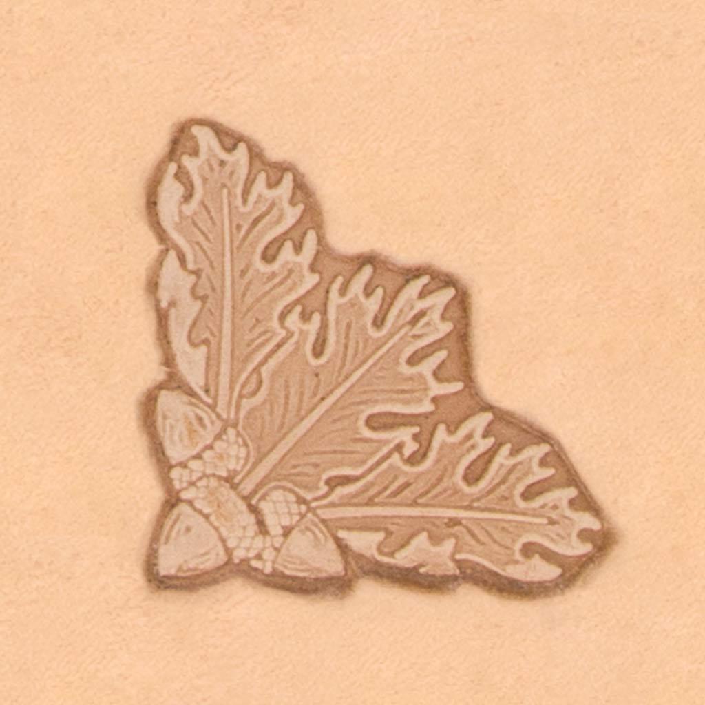 IVAN Oak Leaf Corner 3D Stamp / Mollies New Zealand