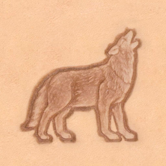 IVAN Wolf 3D Stamp / Mollies New Zealand