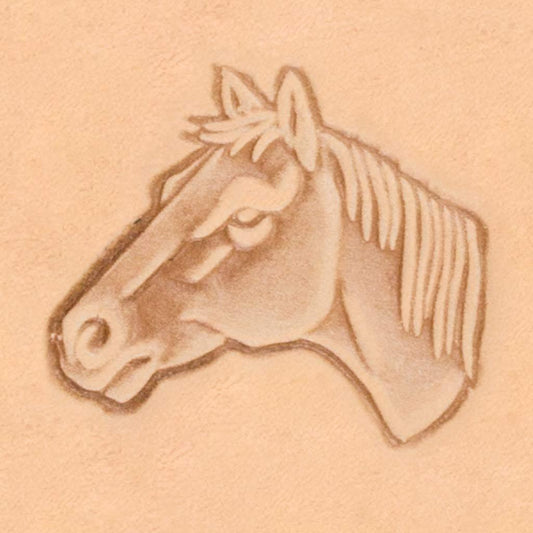 IVAN Horse Head 3D Stamp Left / Mollies New Zealand