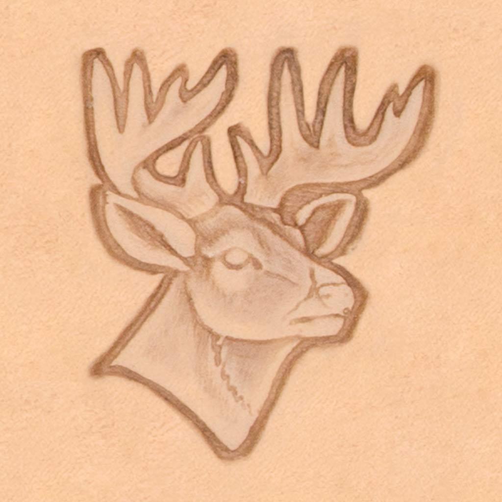 IVAN Deer Head 3D Stamp | Mollies Make And Create NZ