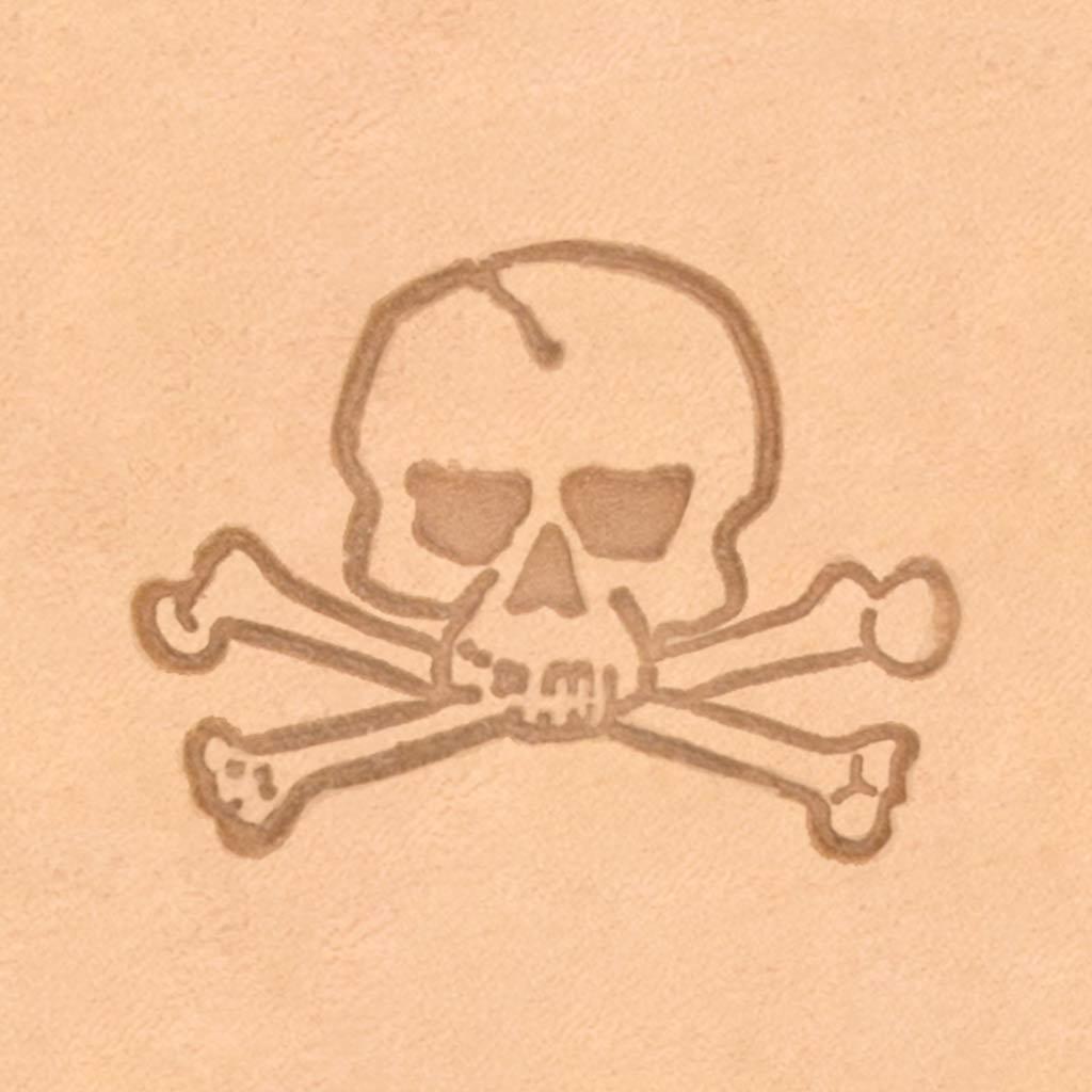 IVAN Skull Crossbones 2D Stamp / Mollies New Zealand