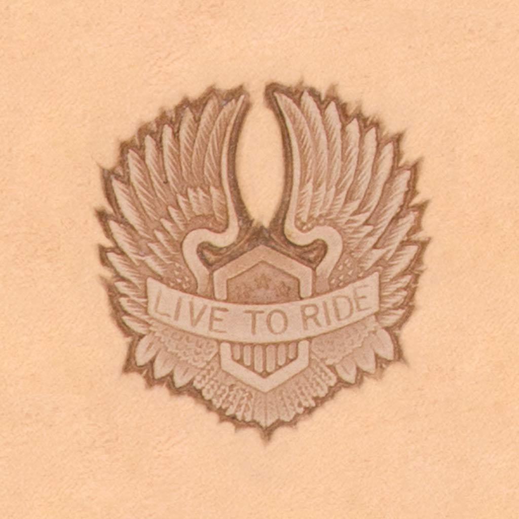 IVAN Live to Ride 3D Stamp / Mollies New Zealand