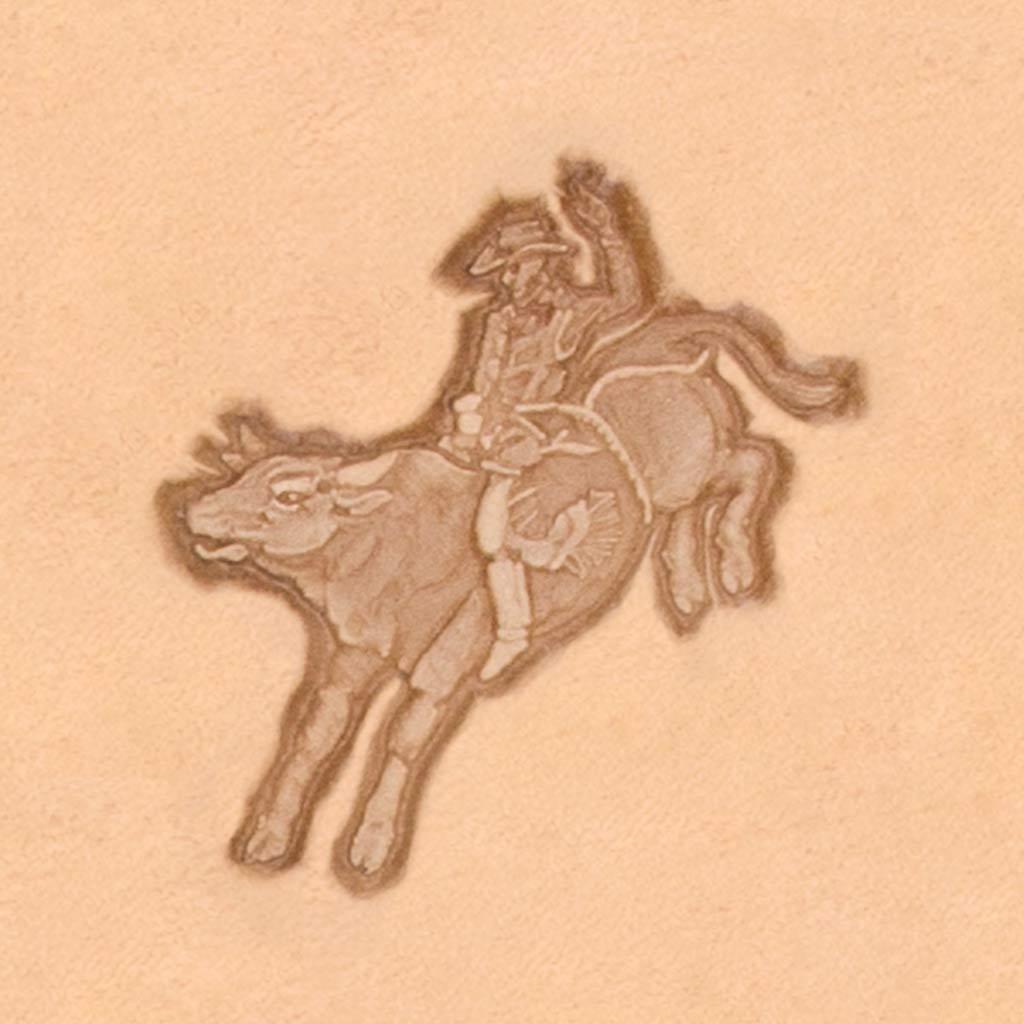 IVAN Bull Rider 3D Stamp / Mollies New Zealand