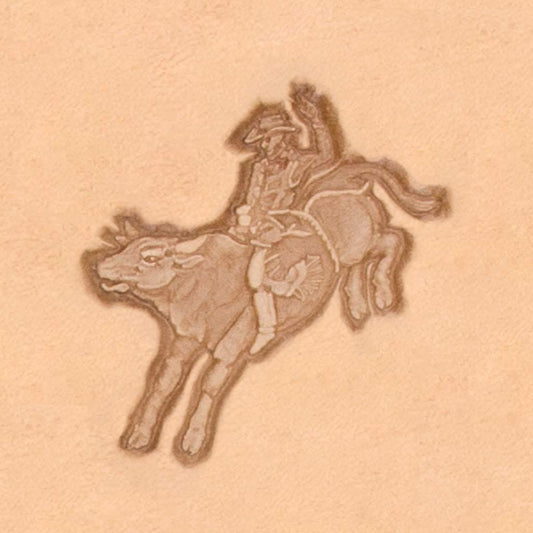 IVAN Bull Rider 3D Stamp / Mollies New Zealand