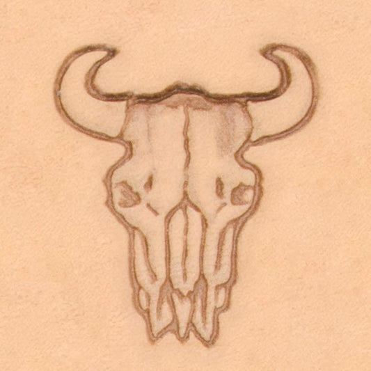 IVAN Buffalo Skull 3D Stamp | Mollies Make And Create NZ