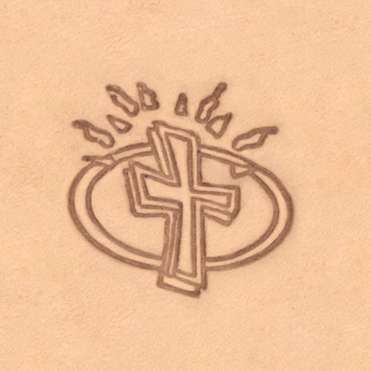 IVAN Glowing Cross 2D Stamp / Mollies New Zealand