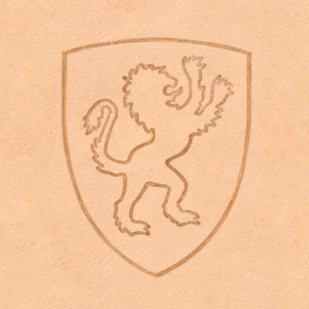 IVAN Lion Shield 2D Stamp / Mollies New Zealand