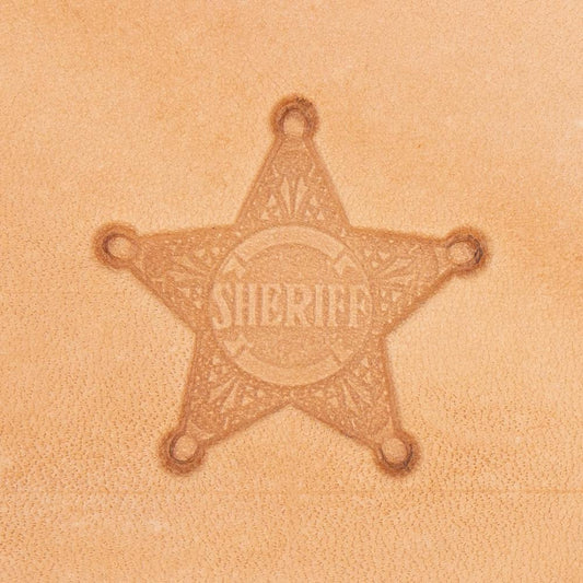 IVAN Sheriff Badge 3D Stamp | Mollies Make And Create NZ