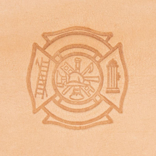 IVAN Fire Department Badge 2D Stamp / Mollies New Zealand