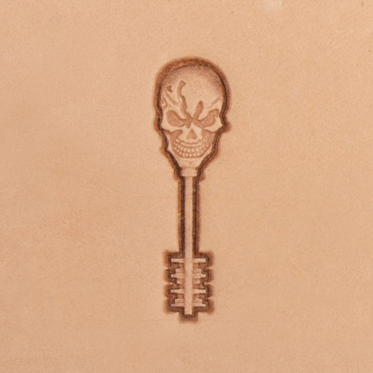 IVAN Skull Key 3D Stamp / Mollies New Zealand