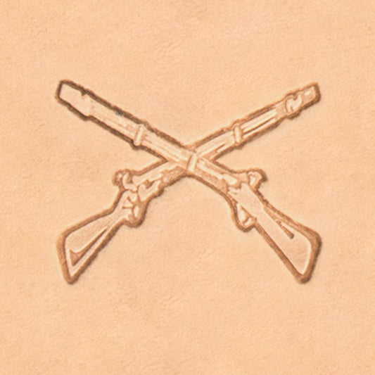 IVAN Double Rifle 3D Stamp / Mollies New Zealand