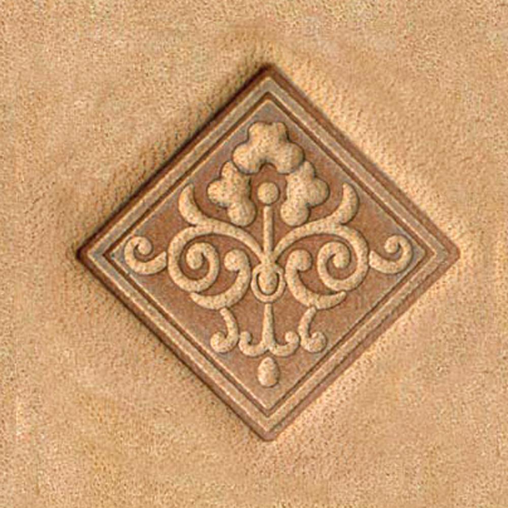 IVAN Floral Scroll 2D Stamp / Mollies New Zealand