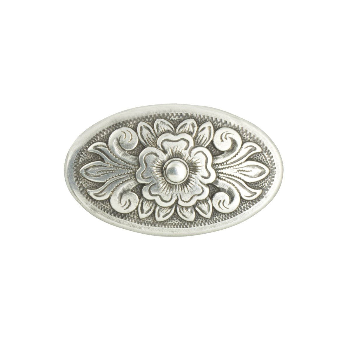 IVAN Diablo Concho Oval Antique Silver 19mm (3 4") / Mollies New Zealand