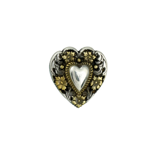 IVAN Floral Heart Concho / Mollies New Zealand