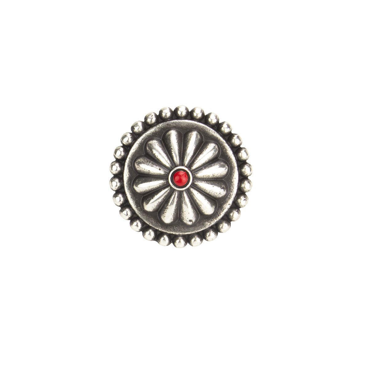 IVAN Juniper Concho Antique Silver 25mm (1") / Mollies New Zealand