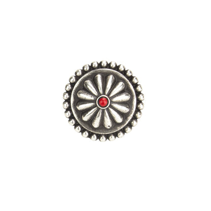 IVAN Juniper Concho Antique Silver 25mm (1") / Mollies New Zealand