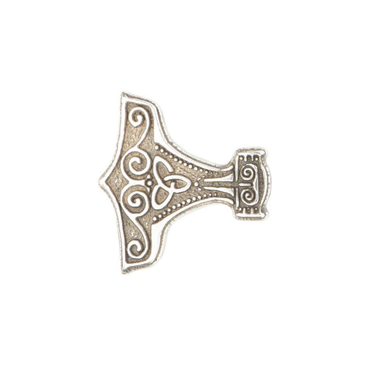 IVAN Mjolnir Concho Antique Silver 28mm (1-1 8") / Mollies New Zealand