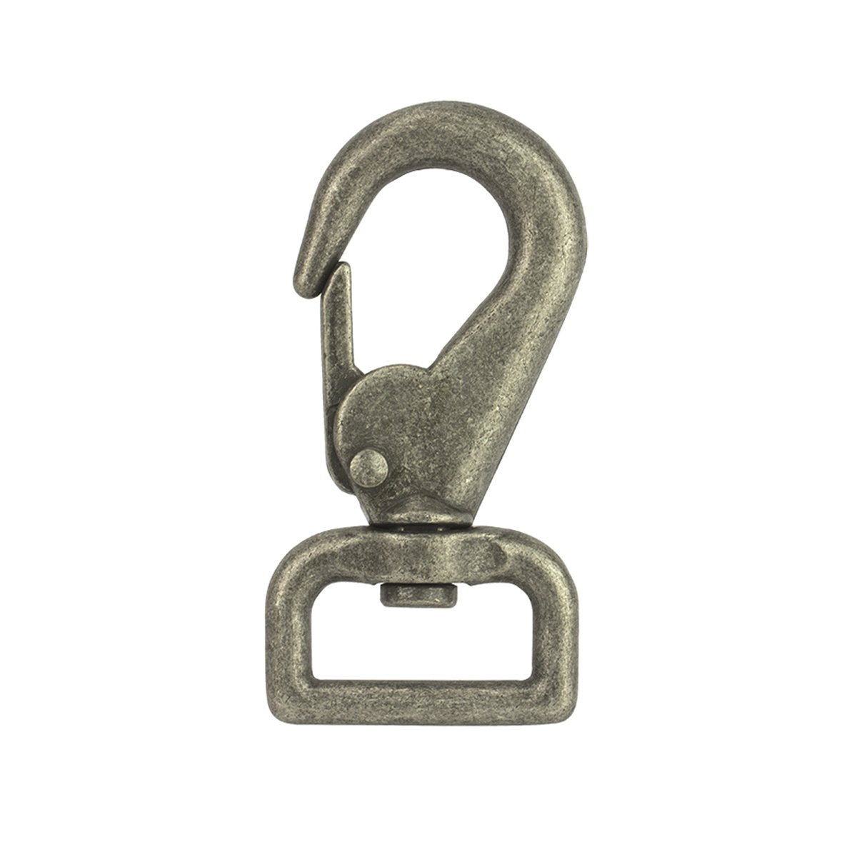 IVAN Swivel Snap Antique Nickel 25mm (1") Each / Mollies New Zealand