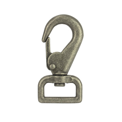 IVAN Swivel Snap Antique Nickel 25mm (1") Each / Mollies New Zealand