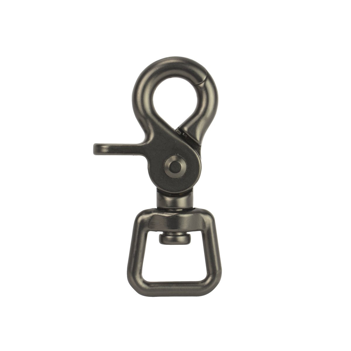 IVAN Round Trigger Snap Gunmetal 16mm (5 8") Each / Mollies New Zealand